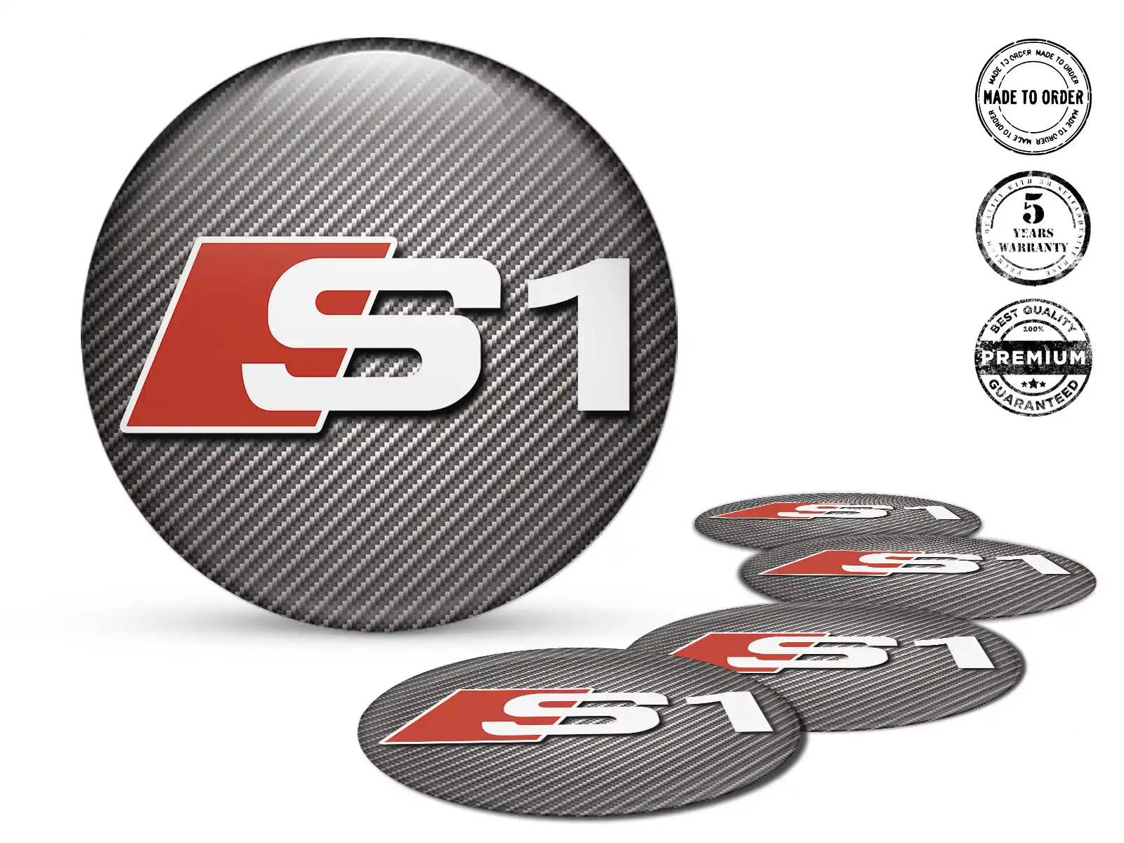Domed Badges Racing Horizon Elite